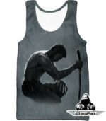 Handsome Mutant Hero Wolverine Cool Graphic Hoodie - Tank Top