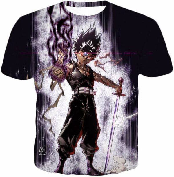 Yu Yu Hakusho Hiei Dragon Of The Darkness Flame Hoodie - Yu Yu Hakusho 3D Hoodies And Clothing Hoodie - T-Shirt