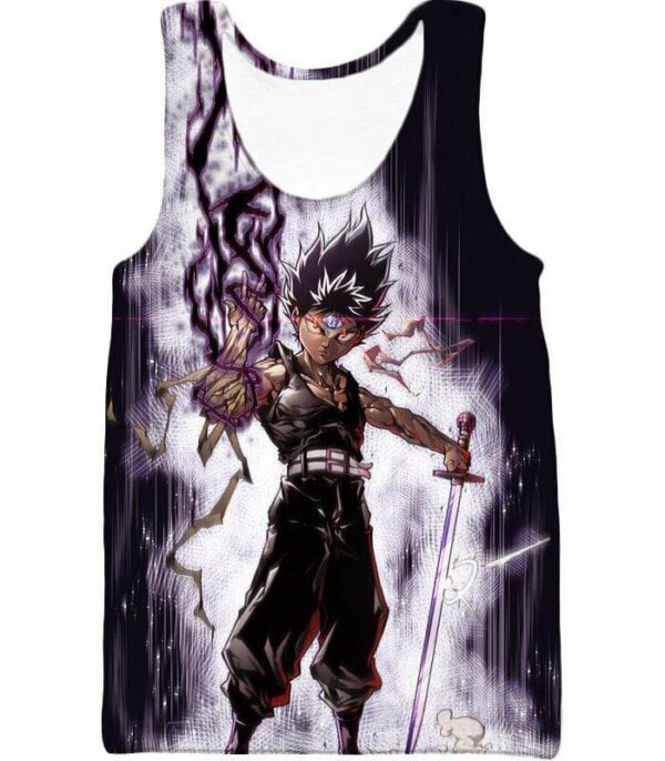 Yu Yu Hakusho Hiei Dragon Of The Darkness Flame Hoodie - Yu Yu Hakusho 3D Hoodies And Clothing Hoodie - Tank Top